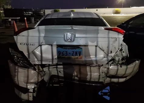 2019 Honda Civic Ex from USA, damaged, VIN 19XFC1F35KE007514